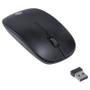 Imagem de Mouse Sem Fio 2.4 Ghz 1200 Dpi Dynamic Flat Preto Usb - Dm100