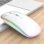 Imagem de Mouse sem fio 2.4 GHZ Bluetooth com LED 