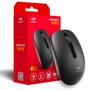 Imagem de Mouse Sem Fio, 2.4GHz, 1.200 DPI, M-W15BK, C3Tech, Plug And Play, Preto