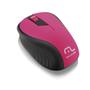 Imagem de Mouse Sem Fio 2.4ghz Preto E Rosa Usb Multilaser - MO214