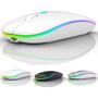 Imagem de Mouse Sem Fio 2 em 1 Via Bluetooth E Wireless Tipo O-gold Modelo MS03