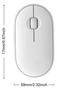 Imagem de Mouse Sem Fio Bluetooth Para Tablet Vaio Tl10 Cor Branco