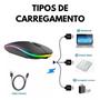 Imagem de Mouse Sem Fio Bluetooth Recarregavel Ergonomico 1600Dpi B-max