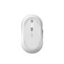 Imagem de Mouse Sem Fio Bluetooth Silencioso Dual Mode 1300dpi Branco