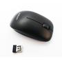 Imagem de Mouse Sem Fio Com Pilha Alcance de 10 Metros MS-S22 Preto - Exbom