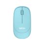 Imagem de Mouse Sem Fio Compacto 3 Botões 1000 Dpi Azul Color Letron
