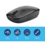 Imagem de Mouse Sem Fio Design Ergonômico Standard Usb Preto