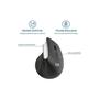 Imagem de Mouse sem fio Ergonômico MO384 Multilaser