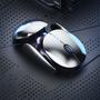 Imagem de Mouse sem Fio Game Wireless Bluetooth Recarregável Cyber Cinza