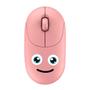 Imagem de Mouse Sem Fio Kms001 Emoji Kids Pink Bright