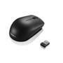 Imagem de Mouse Sem fio Lenovo 300, Wireless, Ambidestro, Preto - GX30K79401