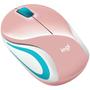 Imagem de Mouse Sem Fio Logitech M187 Ate 1.000 Dpi - Rosa/Blanco