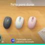 Imagem de Mouse Sem Fio Logitech M196, Ambidestro Compacto, Bluetooth, Compatível com PC e Mac, Branco - 910-007457