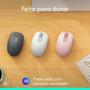 Imagem de Mouse Sem Fio Logitech M196, Ambidestro Compacto, Bluetooth, Compatível com PC e Mac, Grafite - 910-007456