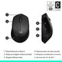 Imagem de Mouse sem fio Logitech M280 com Conexão USB e Pilha Inclusa, Preto - 910-004284