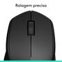 Imagem de Mouse sem fio Logitech M280 com Conexão USB e Pilha Inclusa, Preto - 910-004284