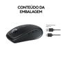 Imagem de Mouse Sem Fio Logitech MX Anywhere 3S, Bluetooth, Clique Silencioso, Recarregável, Grafite - 910-006932