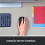 Imagem de Mouse sem Fio Logitech Óptico 1000DPI 3 Botões - M170 Preto