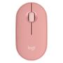 Imagem de Mouse Sem Fio Logitech Pebble 2 M350s, USB Logi Bolt ou Bluetooth e Pilha Inclusa, com Clique Silencioso, Rosa- 910-007048