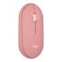 Imagem de Mouse Sem Fio Logitech Pebble 2 M350s, USB Logi Bolt ou Bluetooth e Pilha Inclusa, com Clique Silencioso, Rosa- 910-007048