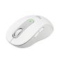 Imagem de Mouse Sem Fio Logitech Signature M650, 2000 DPI, Compacto, 5 Botões, Silencioso, Bluetooth, USB, Branco - 910-006252