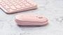 Imagem de Mouse sem fio m350 logitech pebble rosa 910-005769 - dupla conectividade 