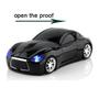 Imagem de Mouse sem fio MGBeauty Sports Car Shape com LED 1600 DPI