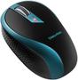 Imagem de Mouse Sem Fio Movitec OMW-02 1200 DPI Preto / Azul Petróleo