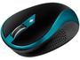 Imagem de Mouse Sem Fio Movitec OMW-02 1200 DPI Preto / Azul Petróleo