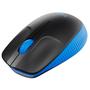 Imagem de Mouse Sem Fio Preto e Azul M190 - Logitech