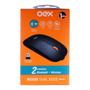 Imagem de Mouse Sem Fio Recarregável Bluetooth E Wireless Ms603 Oex