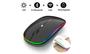 Imagem de Mouse sem Fio Recarregável Bluetooth & Wireless 2.4 GHz - MS-S350L