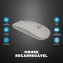 Imagem de Mouse Sem Fio Recarregável Led Rgb Gamer USB PC Notebook - Lehmox