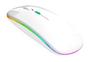 Imagem de Mouse Sem Fio Recarregavel Wireless Bluetooth RGB 1600 DPI LEY-181