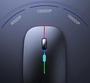 Imagem de Mouse Sem Fio Rgb Óptico 3200dpi Usb 2.4ghz Recarregável Computador Notebookk Pc Tv Smart