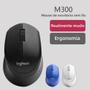 Imagem de Mouse Sem Fio Silencioso Logitech M330/M185 - 1000 DPI - Receptor USB para PC