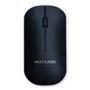 Imagem de Mouse Sem Fio Slim Box Conexão Usb 1200dpi 3 Botões Box Preto - MO307