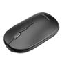 Imagem de Mouse Sem Fio Slim Clique Silencioso Conexão Bluetooth E Usb 1600dpi Ajustável 4 Botões - Preto - Mo331