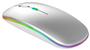 Imagem de Mouse Sem Fio Tablet Sm Tab A8 T290/ T295 Recarregável Luminoso Cinza