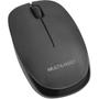 Imagem de Mouse Sem Fio/USB Multilaser Standard 1200DPI Preto