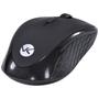 Imagem de Mouse Sem Fio Wireless 2.4 Ghz Dynamic Silent 1600 Dpi Clique Silencioso - Preto - Sm200