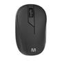 Imagem de Mouse Sem Fio Wireless 2.4ghz 1200 DPI Multilaser Adaptador Ergonômico Slim Notebook Pc Preto Usb