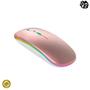 Imagem de Mouse Sem Fio Wireless Bluetooth Recarregável Led Rgb 2.4ghz Color