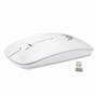 Imagem de Mouse Sem Fio Wireless Óptico Slim 1600 Dpi Notebook Pc Mac