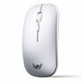 Imagem de Mouse Sem Fio Wireless Óptico Slim 1600 Dpi Notebook Pc Mac