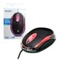Imagem de Mouse Simples Com Fio Optico USB Led Para Pc Notebook 1000 DPI