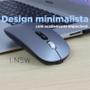 Imagem de Mouse SLIM recarregável Bluetooth Para Apple MacBook Air M1 e M2 e Apple MacBook Pro M1 e M2