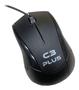 Imagem de Mouse usb c3 plus 1000dpi ms-27bk preto - C3-Tech