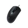 Imagem de Mouse USB com Fio 3 botões MS-31 C3T Preto NF 1 ano garantia - C3tech