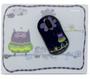 Imagem de MOUSE USB COM MOUSEPAD MAXPRINT LA FASHION COLOR Floral